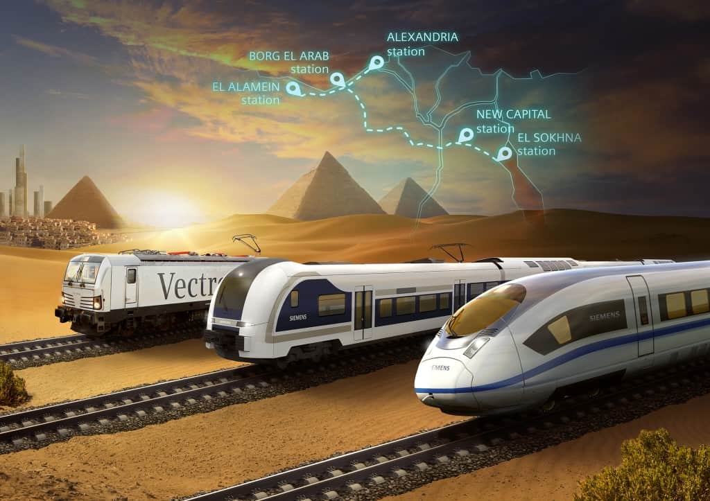 siemens egypt high speed rail contract