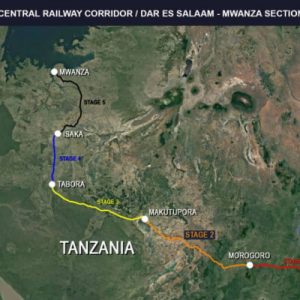 Tanzania electrical tests on Dar-Morogoro railway